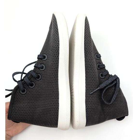 Allbirds Tree Topper High Top Sneaker Shoes Women's Black Size US7 EU36 - Picture 5 of 10